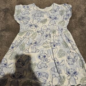 Disney Stitch Gray and Blue Shirt